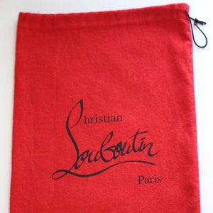Christian Louboutin Red Shoe Bag